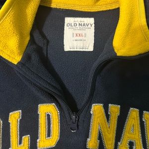 VINTAGE OLDNAVY WOMEN HALF ZIPPED UP - SIZE XXL
